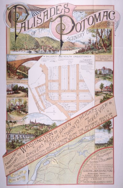 Palisades van de Potomac door American School